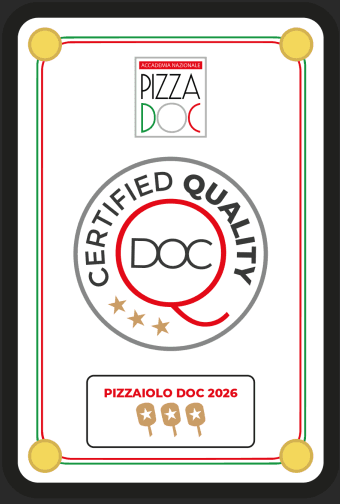 Pizzaiolo DOC 2026 — Certified Quality